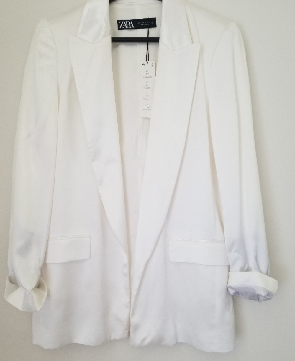 New Zara Satin Blazer